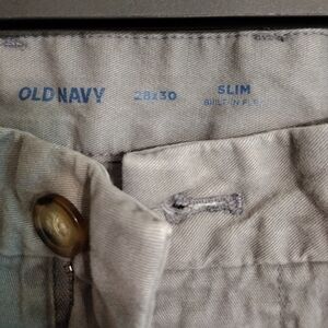 Old Navy Charcoal Slim Fit Trousers
